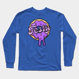 Testy Donut Long Sleeve T-Shirt